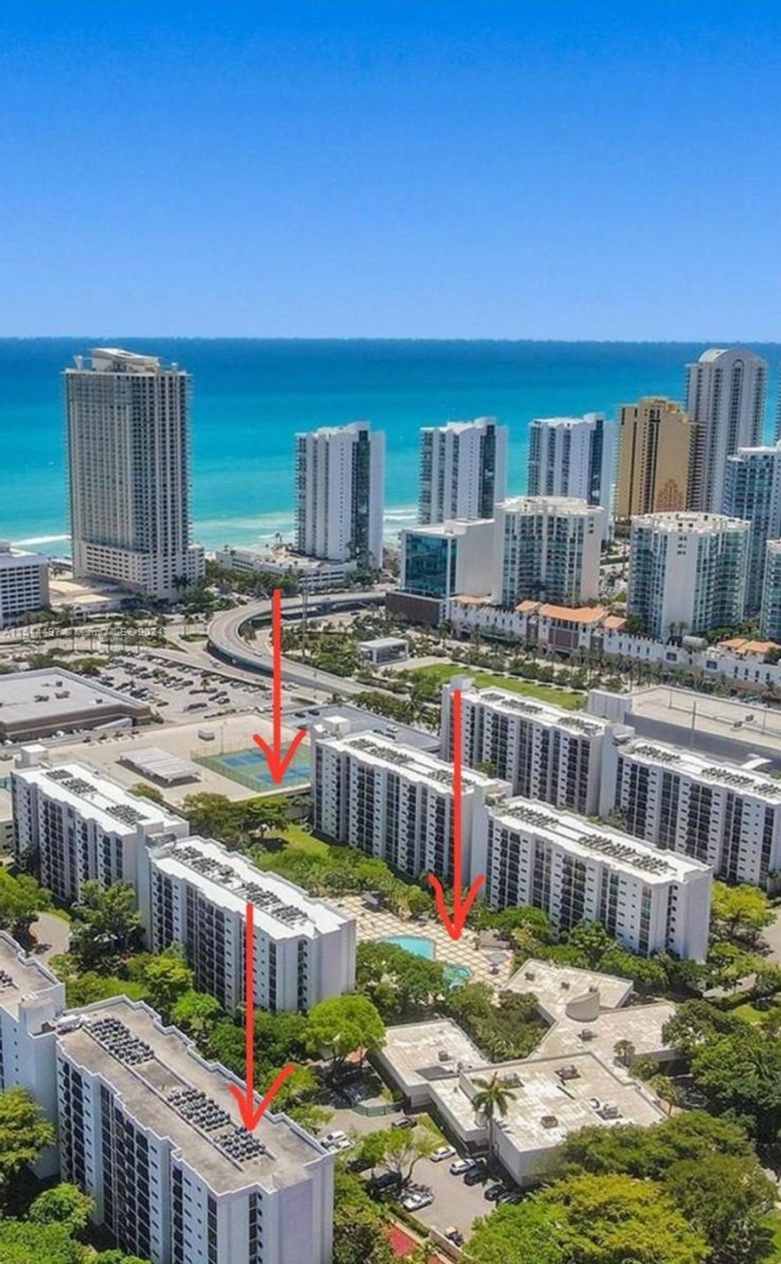 Excellent Location in the center of Sunny Isles Beach. Fully renovated 1 bedroom with 1,5 bath unit. New Appliances. Maintenance includes high speed internet, Tv cable, water, 24hr security gate. Huge heated pool, Jacuzzi, Gym, Library, Party room. Minutes away from the beach, parks, supermarkets, restaurants and more.. A+ School. Great for Investors! Easy to Show!