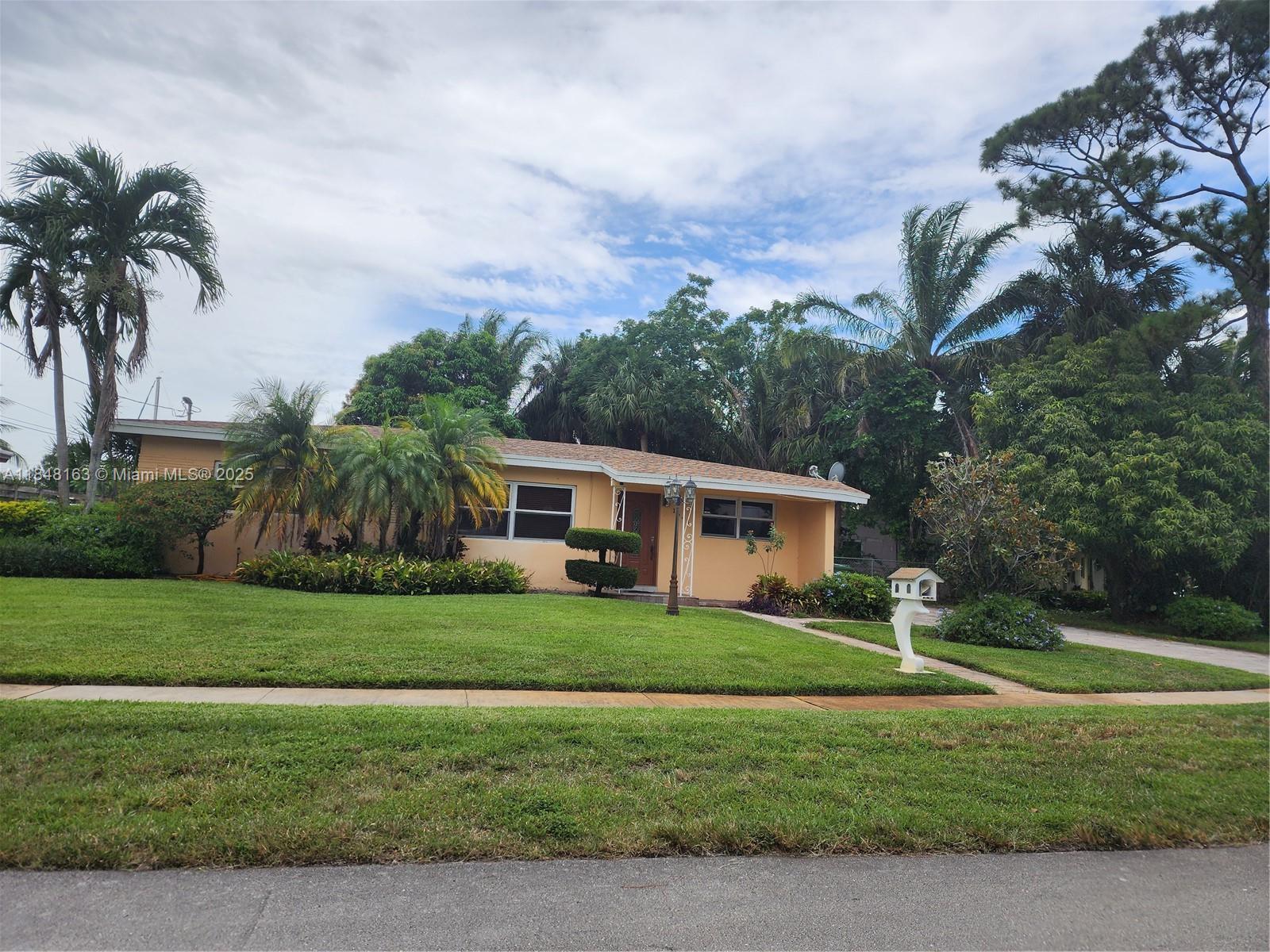 Nice home 2/1, plus den, Impact windows, fans and central air conditioner, Kitchen stainless appliances, Granite counters top, Screened in pool area, Canal view, Private dock, Fenced backyard, Fruit tree.