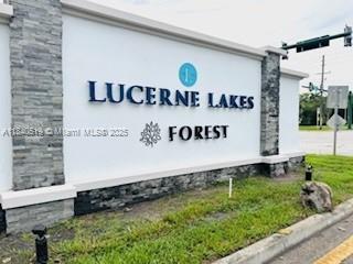 Enjoy a relaxing lifestyle in this charming 2bedroom/2bath condo located on the first floor in the resort-style 55+ community of Lucerne Pointe, with easy access to local shopping, restaurants and entertainment. New interior paint, a bright tile flooring throughout. A perfect sanctuary for reading or entertaining while appreciating the views of the garden. Take a swim in the large community heated pool & spa, play a game of Tennis & Pickle Ball, visit the onsite gym or socialize in the Clubhouse.