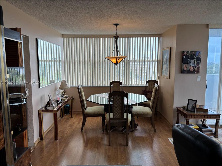 Bright and spacious 6th-floor unit in the desirable Wilshire Condominium. This well-maintained home features beautiful tile floors and a functional layout perfect for modern living. Enjoy the peace of mind of a secured lobby and assigned parking. The building is currently enhancing its amenities, including a full renovation of the pool areas—buy now and enjoy the refreshed facilities soon! Ideally located near Aventura Mall, I-95, and the beaches. Easy to show and priced to sell. Welcome home!