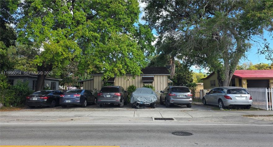Investor special in the heart of North Miami Beach. This legal duplex is currently rented to long term month to month tenants. The Property needs some work and is being sold AS IS, making it an ideal renovation or value-add opportunity. The roof was done in 2018. Conveniently located near major highways, shopping centers, beaches, Aventura Mall, & entertainment. Plenty of parking for both units. Seller offering closing cost assistance.