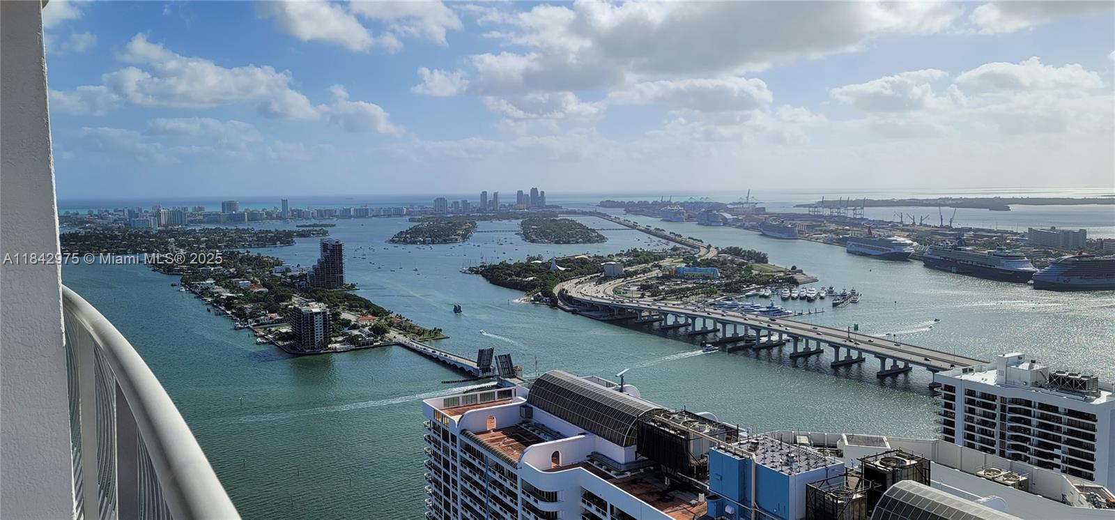 This 55th-floor studio unit offers floor-to-ceiling windows and unobstructed, breathtaking views of Biscayne Bay, Miami Beach, and Downtown Miami. A big balcony is perfect for relaxing and makes this unit feel even more prominent than its listed square footage. Opera Tower is a prestigious building with resort-style amenities and is situated in the best location imaginable. Across the street from a vast, beautiful park facing the marina and the ocean, just minutes away from Downtown, Midtown, theaters, museums, fresh market, elegant shopping, movie theaters, five-star restaurants, and much more. This unit features one parking space, as well as valet parking. One-year lease with a one-year renewal every year