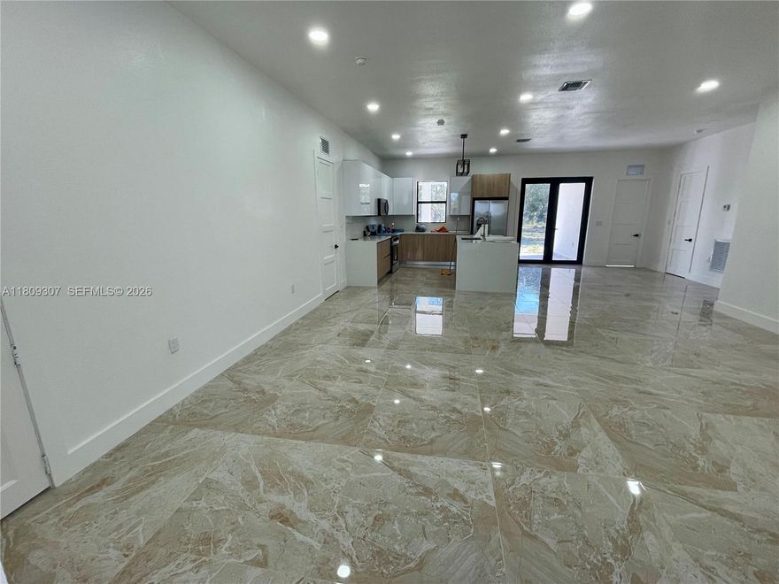 Amazing opportunity! Brand new beautiful house ready to move in. Seller's contribution to buyer closing cost up to 3% of the sale price and will help with down payment. Montura Ranch, Clewiston. property with over 1.2 acre of land, 1882 sq feet under air conditioning, 4 Bedrooms, 2 baths, 2 car garage Impact windows and doors, beautiful tile floor, Stain Steel appliances, 4 tons Rheem AC, huge Septic Tank; very deep well with water treatment system. Granite countertops kitchen with an isle, metal roof, big back terrace, 2,937 sq. ft. Very well located in a paved road. Montura Ranch Estates very well known for the spacious properties. 1:30 mins from Miami. Don't miss the opportunity for this brand new house.
If any questions, please contact listing agent.