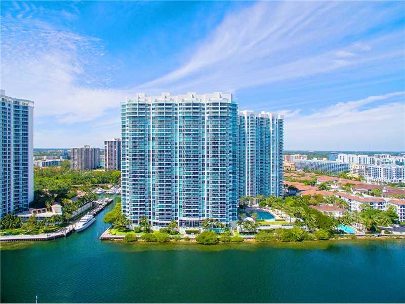Incredible intracoastal and ocean views from this 2 bed + den and 3 ½ bathroom unit at Peninsula One. Den can easily be converted into a 3rd bedroom. Top of the line marble flooring, stainless steel appliances, granite counter tops and a private elevator are just some of the features that make this a stunning place. Cable TV and internet are included as well. Please view all the pictures and be amazed. Easy to show. The unit is also for sale.