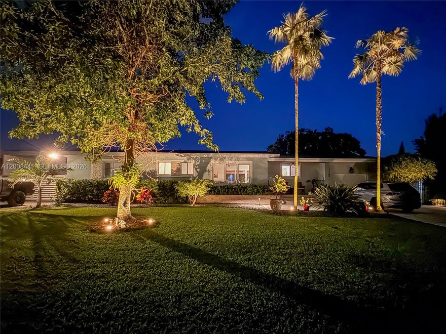 Tucked away in peaceful Homestead neighborhood, 3-bedroom, 2-bath home offers space, privacy, and a true South Florida lifestyle—just minutes to local parks, shopping, dining, schools, and easy access to the Florida Turnpike for commuting. Inside, you’ll find impact windows & doors, plantation shutters, stainless appliances, upgraded electric, custom lit closets, and a built-in sound system. The air-conditioned hobby room (converted garage) adds flexible living space and can easily be converted back. A laundry room, attic with new insulation and storage, and full crawl space below add everyday convenience. Step outside to your private oasis—featuring a heated saltwater pool & spa under a tiki hut, plus a screened lanai with outdoor kitchen, hibachi grill, and firepit—perfect for entertaining year-round. Lush tropical landscaping with mature mango tree and a fully fenced yard create a serene, secluded setting. Plenty of room for boats, RVs, or multiple vehicles with two large covered carports, along with oversized sheds (one A/C, 10x20) for storage or workspace. Complete with a water softener and a 500-gallon propane whole-home generator for peace of mind.
Comfort, versatility, and location come together.