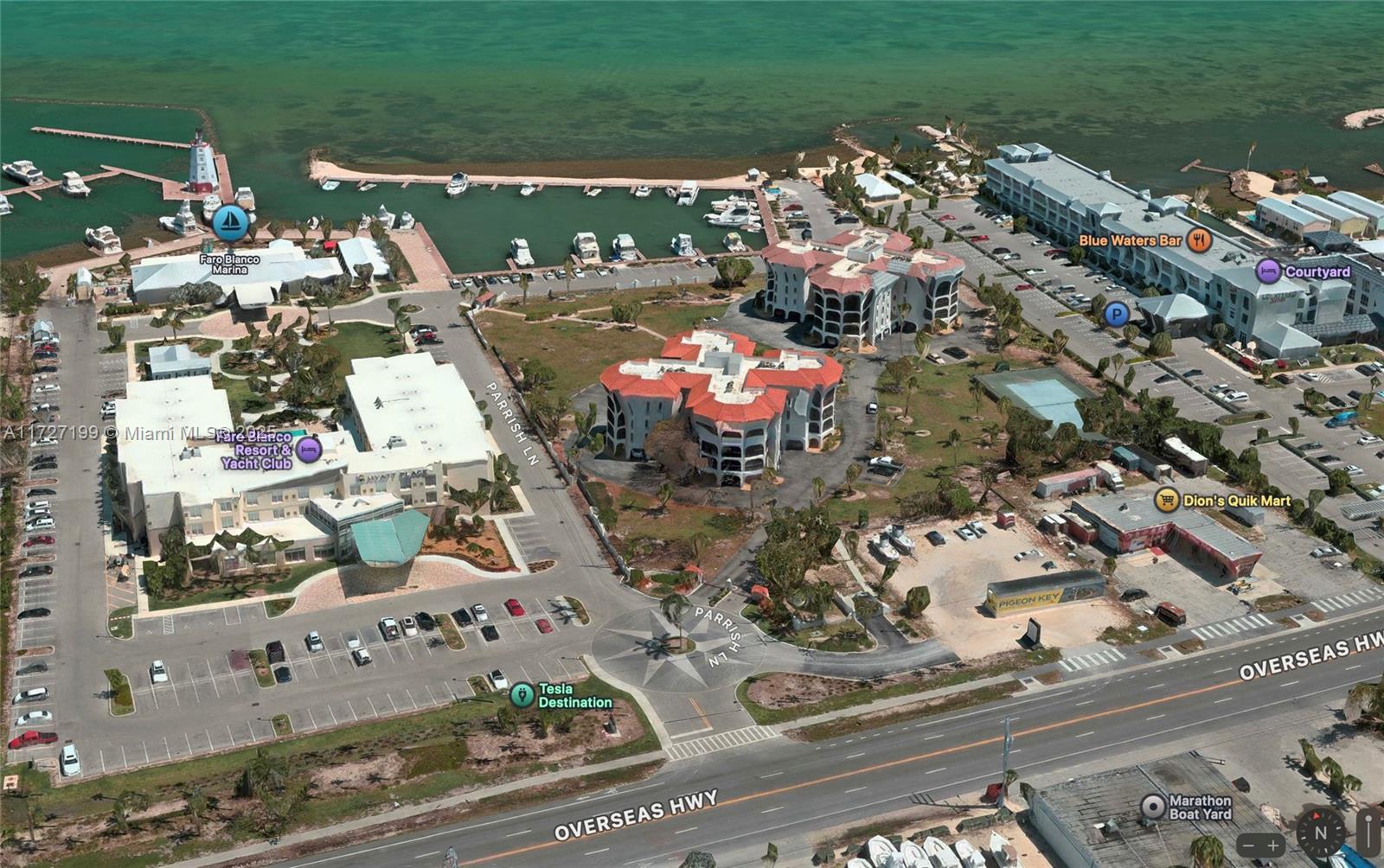 Welcome to Faro Blanco! Located on the city of Marathon in the beautiful Fl. Keys. This unit boasts 3 large beds, 2 full baths, room to entertain with 1,450 Sq Ft Living area plus a Balcony with 450 Sq Ft. A full size washer & dryer, water heater & AC all 2 years &under, ss kitchen appliances, granite counter tops, solid reserves, a few steps away from Faro Blanco resort, use of the resort's pool, discounts at pool bar & restaurant. Boat slips can be rented at the Faro Blanco Marina or rent a boat as needed. Gated community. Hallways have new paint and flooring Covered parking & new elevator, 45 min to Key West approx. 2hrs to Miami. The unit is enjoyed by owners and renters (30 day min stay). Furnishings are negotiable.