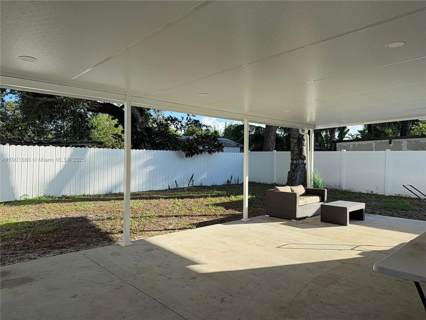 Welcome to this charming single family home in the heart of Miami Gardens. This cozy residence features 3 spacious bedrooms, perfect for a growing family or those in need of extra space. The updated bathroom adds a touch of modern elegance to the home. The open concept living and dining area is ideal for entertaining guests or simply relaxing with loved ones. The backyard offers a private oasis, perfect for enjoying the beautiful Florida weather. With its convenient location near schools, parks, and shopping centers, this home is the perfect blend of comfort and convenience. Don't miss out on this opportunity to make this house your home.