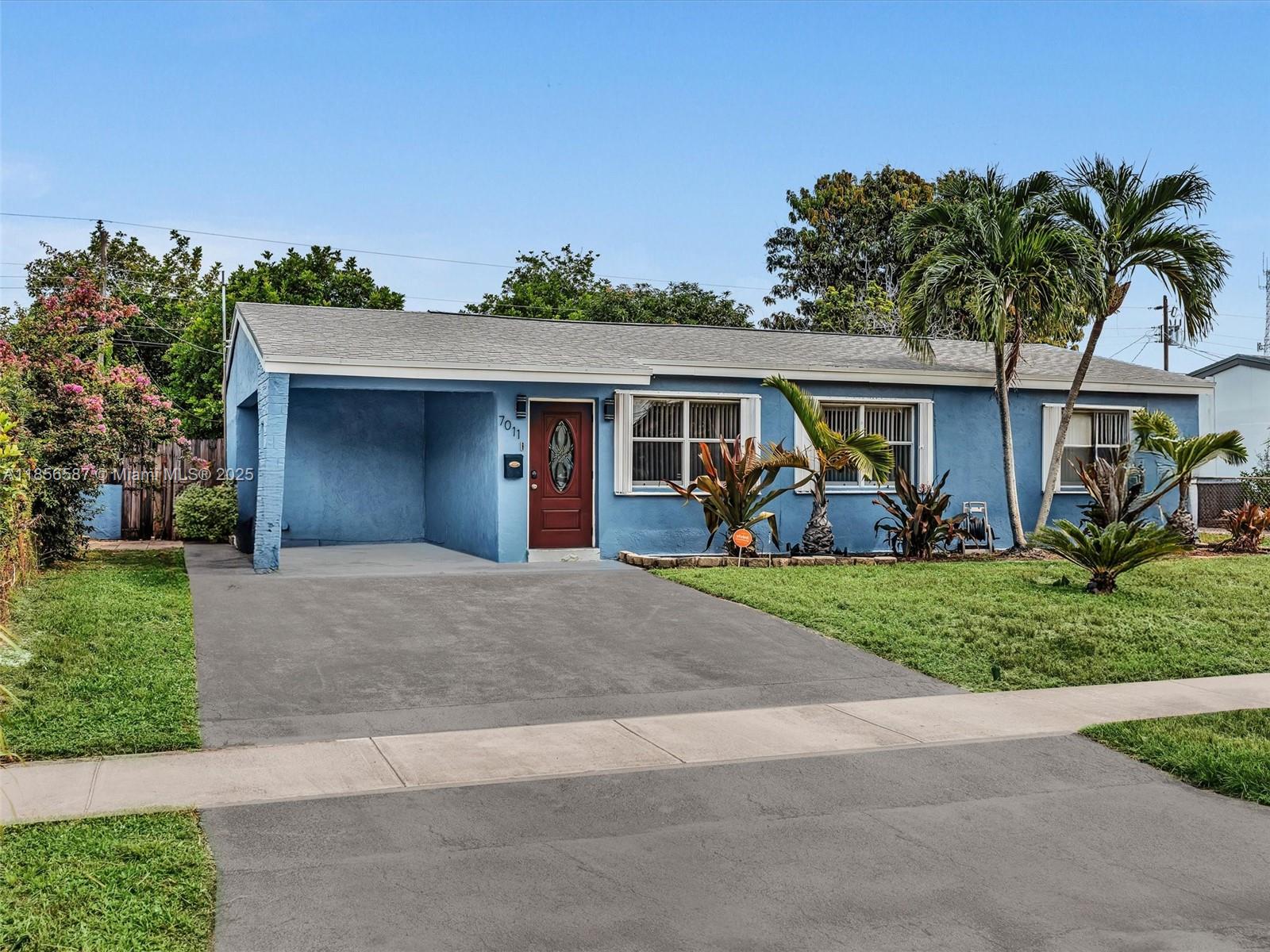 This well-kept 3-bedroom, 2-bath home in Hollywood offers a new roof, an oversized yard, and a comfortable, cozy interior ideal for a starter home. Enjoy the convenience of being minutes from the Florida Turnpike and the Hard Rock Hotel & Casino, with plenty of space for outdoor activities or future upgrades. Don’t miss the opportunity to own a move-in-ready home in a sought-after location.