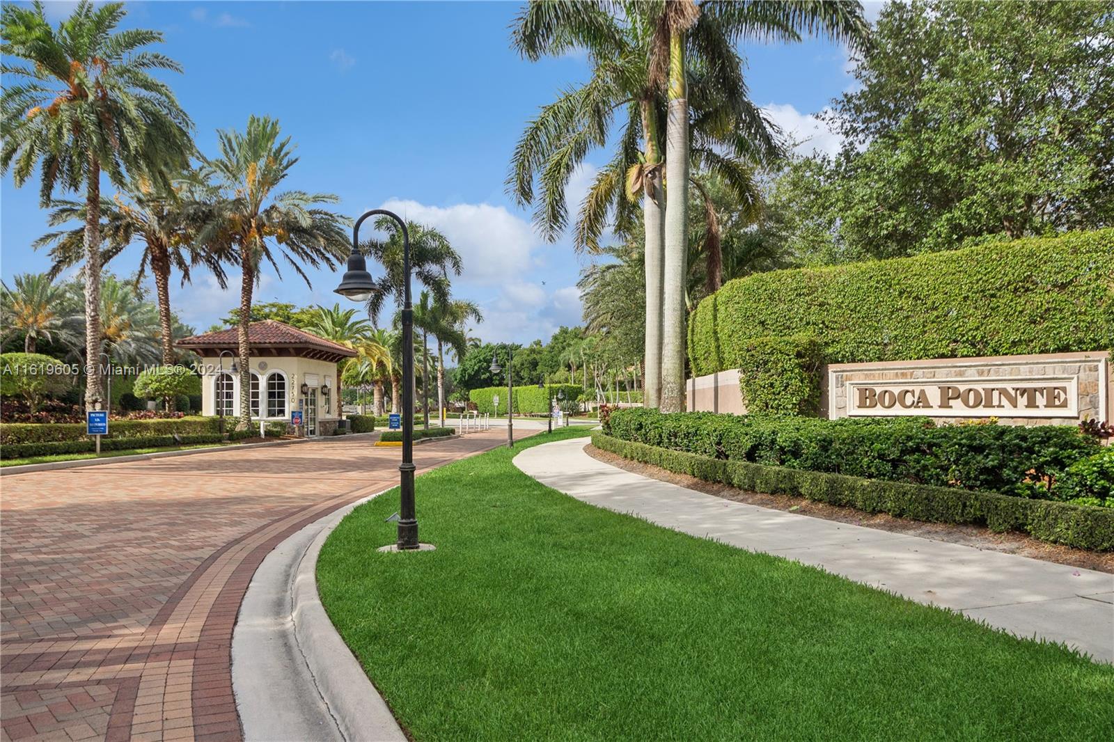 Move in ready! Experience sophistication in this exquisitely renovated 2-bedroom, 2-bathroom unit on the 2nd floor  of Boca Pointes' esteemed Montego Bay. Plentiful of natural light and a serene garden view from the enclosed screened patio. Just steps away from the community pool and all country club top-notch amenities, a great rental priced as the best value in Boca Pointe, this all-ages condo presents an exceptional opportunity for luxurious living. Call today to schedule a showing!