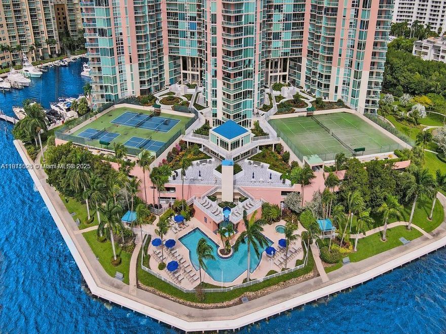 Experience elevated living in this exquisite 3-bedroom + office, 2.5-bath residence perfectly positioned in the heart of Aventura. Wake up to breathtaking bay and marina views from every room, and enjoy an open-concept design that blends style and comfort. This exclusive community offers five-star amenities, including a two-story spa and fitness club, private marina, three tennis courts, two pickleball courts, and two resort-style pools. Just minutes from Aventura Mall, fine dining, and pristine beaches, this home defines the best of coastal luxury.