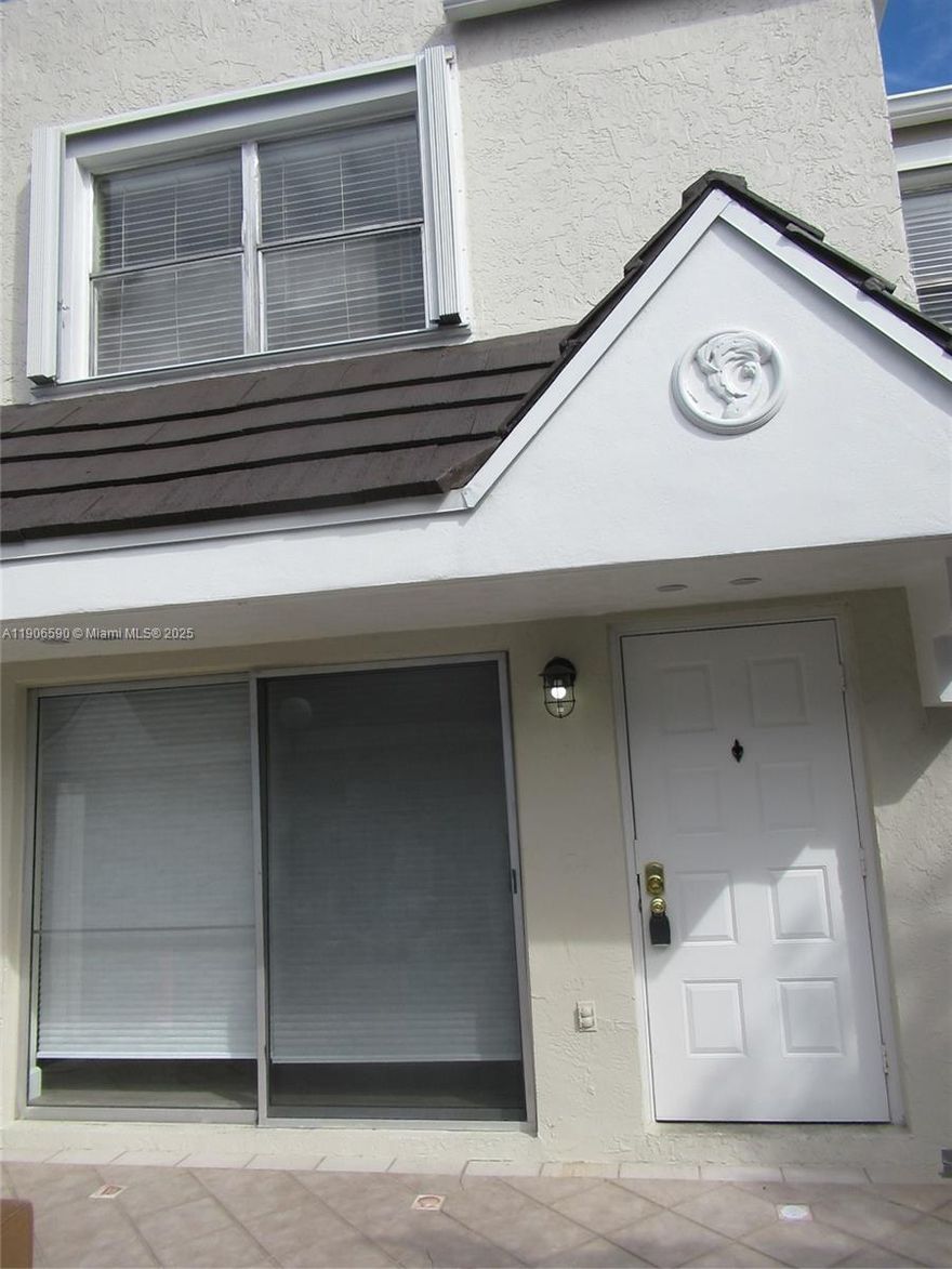 Exclusive opportunity to purchase this gorgeous, corner unit.  New laminate flooring with transferable warranty, new refrigerator, freshly painted and updated throughout!  Priced to sell quickly, community is under full rehab.  New pool, new tennis courts, new parking lot, new patio fences, freshly painted building and new roof.  Special assessment is PAID in FULL!  Unit features 2 bedrooms and 2 and a half bathrooms.  This Gables Point III beauty is a real deal!  Please use show assist for appointments.  Easy showing, easy access, easy sale!