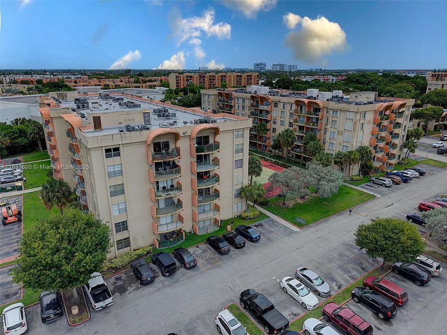 Spacious 1 bed + enclosed den condo in gated community of The Fountains at Fontainebleau! The enclosed den is used as a second bedroom — perfect for guests, office, or added flexibility. Great opportunity for investors! Features tile flooring throughout, private balcony, central A/C. Community offers pool, gym, tennis courts, laundry on each floor, and assigned parking. Prime location near FIU, Dolphin Mall, major highways, and Miami Int’l Airport. HOA approval required. 1-year lease minimum. Ready to move in!