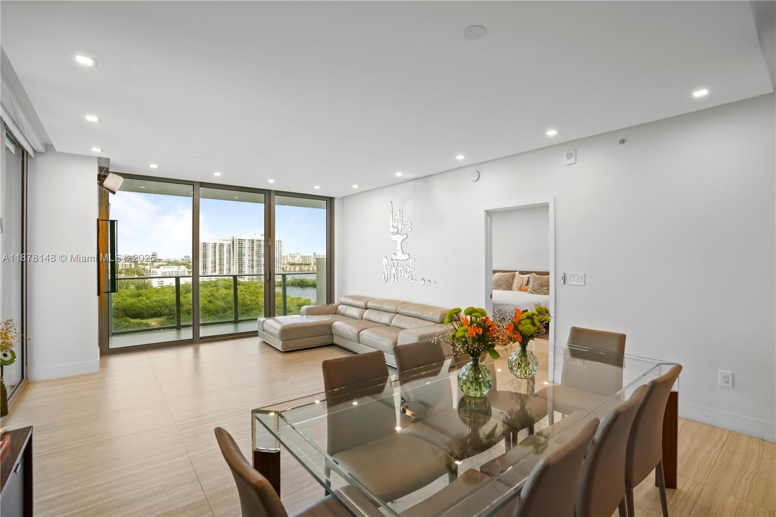 The only residence in The Harbour with this layout: a 16th-floor corner unit featuring 3 bedrooms plus an integrated recreation room/den with private entry, complemented by 3 full baths, a foyer, and spectacular water and park views.
Upgrades include large-format porcelain flooring, custom built-in lighting and closets throughout, motorized shades, a utility sink, and a kitchen with extended counters, pantry, and bar. The living room transforms into a theater.
Additional highlights: 2 premium side-by-side parking spaces near the elevator and access to unmatched amenities including resort-style pool, on-site restaurant, spa, gym, kids’ playroom, tennis and basketball courts, lake access, and marina.
Your opportunity to own the building’s signature home.