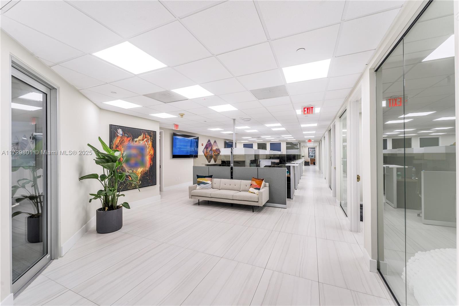Fully built-out, half floor office space in the heart of Brickell featuring a bright contemporary style with 18 private offices, 3 conference rooms, break area with kitchenette, reception area with 2 phone booths and open center currently holding 10 cubicles. 1200 Brickell is a Class A office building towering 20 stories within the best location of fast-growing financial district: the intersection of Brickell Avenue and SW 13th (Coral Way). Enjoy a modern lobby and circular drive with security, the chic Dirty French restaurant on-site, along with public transportation, luxury shopping and some of the best restaurants in the city just steps away.