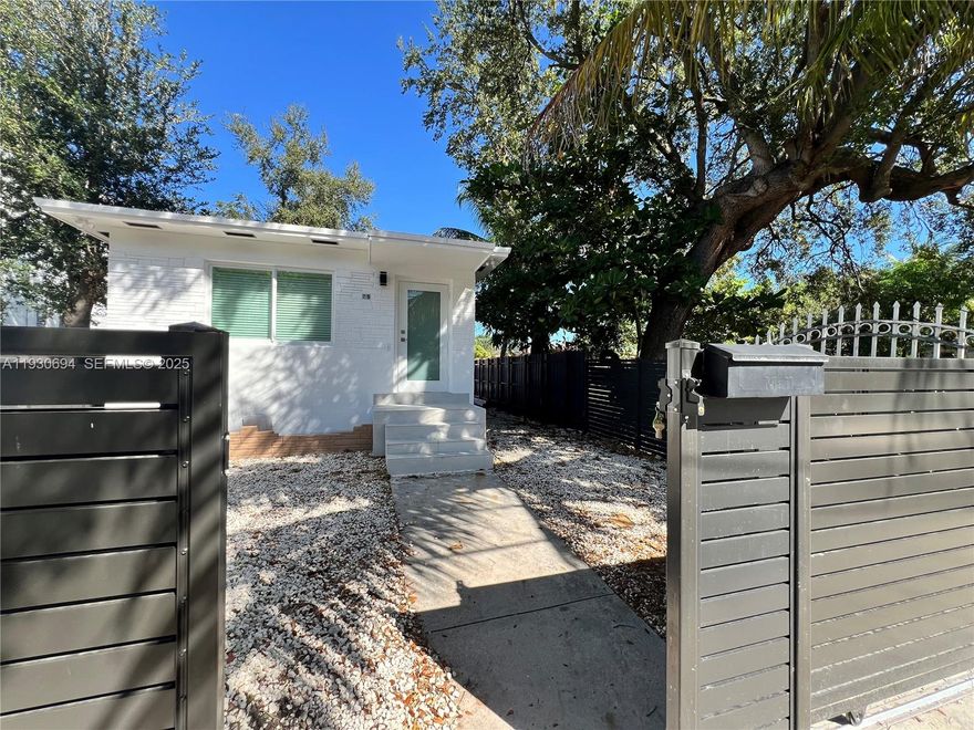 Fully remodeled 2-bedroom, 2-bathroom home located in Little River, just minutes from the Design District and Wynwood. Designed with flexibility in mind, the property can function as two independent living spaces, ideal for roommates, extended family, or work-from-home setups.

Features include an open-concept living area, a modern kitchen with brand-new stainless steel appliances, including washer and dryer. Each bedroom offers a private en-suite bathroom for added comfort and privacy. Enjoy a cozy, fenced backyard perfect for outdoor living and entertaining.

The property includes a private driveway with parking for two vehicles, a rare find in the area, plus additional street parking.

Centrally located near the Design District, Wynwood, Midtown, Downtown Miami, and Miami Beach, all within a 15-minute drive. Move-in ready and offering modern comfort, convenience, and flexibility in one of Miami’s fastest-growing neighborhoods.