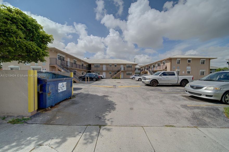 Absolutely gorgeous parcel of land just steps from Miami Springs Downtown Loop. 16 cash flowing units with long term tenants & opportunity to increase rent. Immediate cash flow located just 3 min to the Airport, 8 min from Wynwood & 12 min from South Beach! 2 separate buildings, both 2 stories. Both buildings have metal roofing as well as hurricane shutters on every window. DO NOT DISTURB TENANTS, CALL NOW FOR SHOWING INSTRUCTIONS!