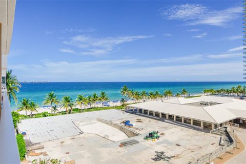 A home in Hallandale Beach