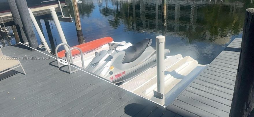 Dock 322 #3 available for rent. Measures approximately 17 ft 11 in in length. Ideal for small vessels. Conveniently located with easy water access. Contact listing agent for details and availability.