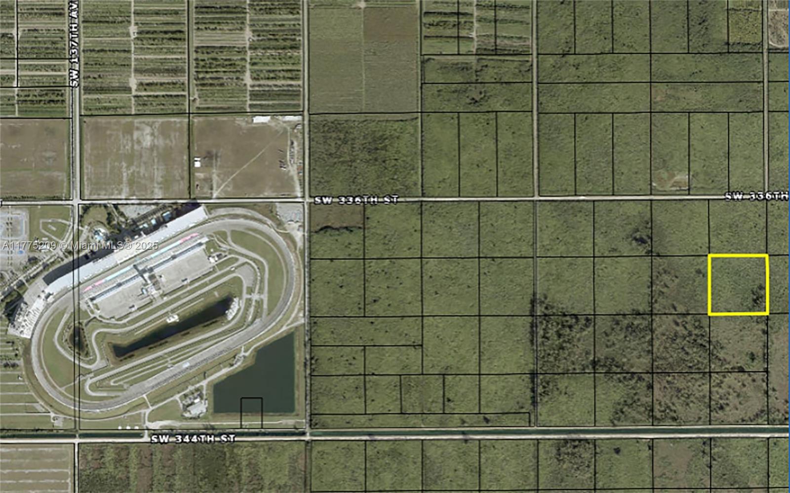 Vacant 10 Acres Near Homestead Speedway – A great opportunity to own land in a thriving part of Homestead, FL. With fast access to major routes, including US1 and the Florida Turnpike, this property is near new housing projects and large facilities like Amazon. A solid investment for future growth—call now