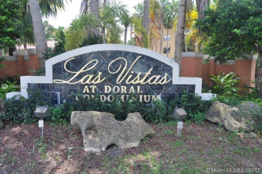 NICE 1/1 WITH GOLF VIEW IN DORAL. GREAT SCHOOL, CLOSE TO MAJOR HIGHWAYS, BUILDING FEATURES; TENNIS COURTS, RAQUETBALL, 4 JACUZZIS, 4 POOLS, FITNESS CENTER, AND CLUB HOUSE,
 EASY TO SHOW, USE SHOWASSIST AND EMAIL OR TEXT LISTING AGENT WITH QUESTIONS. EASY TO SHOW.