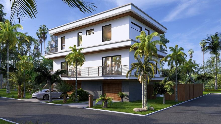 Build-Ready Luxury Estate Opportunity. A premier coastal lot offers the perfect blend of luxury design prime location& turnkey readiness—steps from the Gulf of Mexico. GULF SIDE. Luxury Poolside Living. Your future home includes a heated private swimming pool& an outdoor summer shower. Covered 145 sqft BBQ area. Build-Ready Specs Include: Lot size:75x75 ft, 3,078 sqft under AC, 4,012 total sqft, 3 Bedrooms+1 Flex Room, 4 Bathrooms (3 Full+1 Half), 3-story design with private elevator, Expansive balconies for Gulf views, Impact-resistant windows& doors, 3-car garage& elevated construction. Located on a quiet upscale street of multimillion-dollar homes, minutes from dining& marinas. Architectural & engineering plans included. Geotechnical surveys have been completed, and according to engineering calculations, the project does not require foundation piles, which significantly reduces construction costs.

ALL INFORMATION FROM THE SELLER AND MUST BE VERIFIED BY THE BUYER!