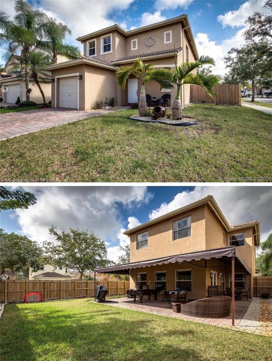Rental Property at 1880 Se 14th St 1880, Homestead, Miami-Dade County, Florida - Bedrooms: 4 
Bathrooms: 3  - $3,300 MO.