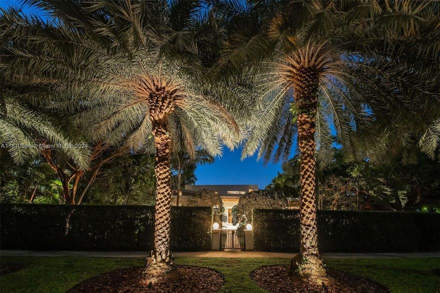 Casa Mariposa - MidMod Elegance. This home emphasizes the timeless appeal of classic MIMO character w/ a coastal chic aesthetic, capturing the essence of the ultimate Miami Shores lifestyle. Located on a gorgeous oak-tree lined street, this property seamlessly combines the mystique of Miami modern architecture w/ a stunning new construction wing, creating a harmonious blend of restored vintage allure & contemporary style. The living spaces are bathed in natural light, offering a seamless connection to the mature exterior landscape enveloped by a butterfly garden. The primary suite is a sanctuary. From your own private terrace, immerse yourself in lovely views of the lush pool & deck below, where tranquil sounds of nature create a calming atmosphere.