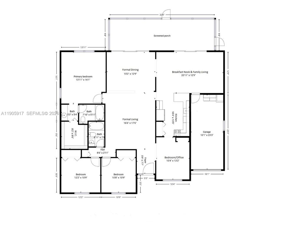 Photo of 3930 NW 79th Way, Davie, FL 33024 (MLS # A11905917)