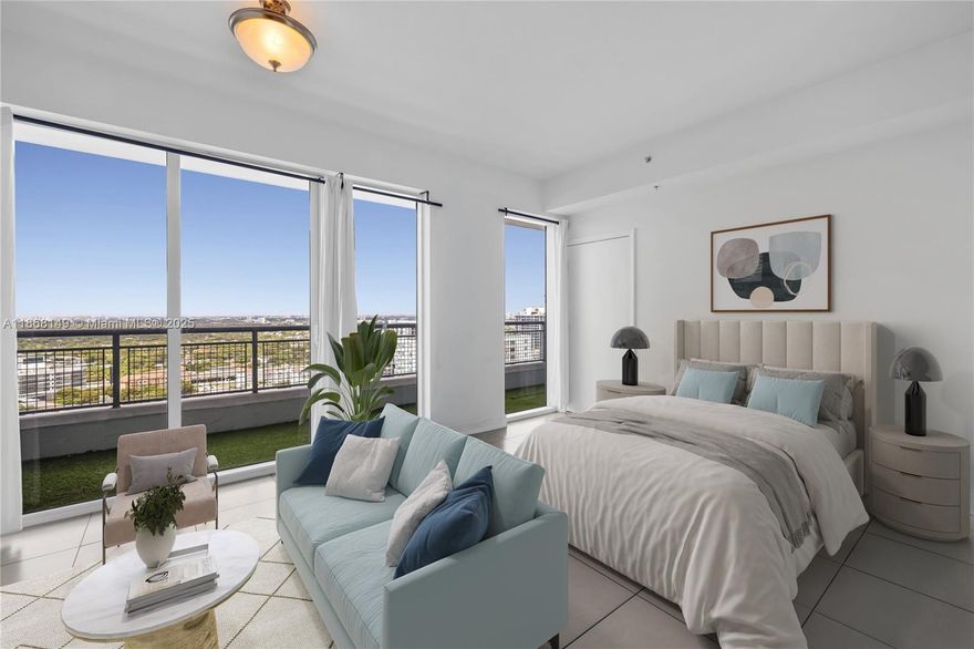 Discover modern city living at Infinity in Brickell with this bright and stylish studio residence. Designed for comfort and functionality, it features floor-to-ceiling windows that fill the space with natural light and open to a large private balcony—perfect for enjoying sweeping city views. The layout includes a full-sized kitchen with ample cabinetry and counter space, a rare find in a studio. High ceilings enhance the sense of openness, while the balcony seamlessly extends your living area outdoors. Infinity at Brickell offers resort-style amenities including a rooftop pool, fitness center, club lounge, and 24-hour concierge and security—all just steps from Brickell’s best dining, shopping, and nightlife. Pet friendly building. Minimum lease term is just 30 days.