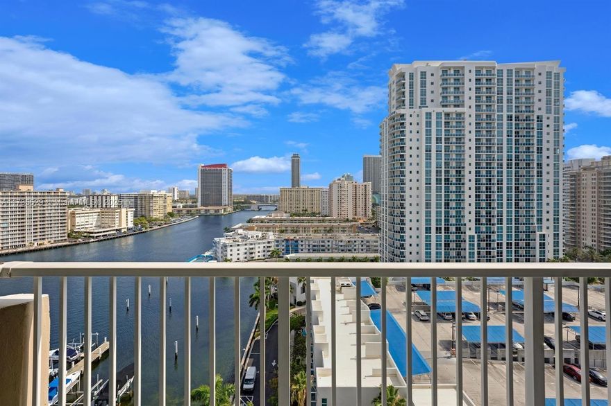 Welcome to this beautifully maintained 1-bedroom, 1-bathroom condo located directly across from the beach & nestled along the scenic Intracoastal Waterway. Situated in a resort-style complex, this move-in ready property is super clean with direct water & ocean views from every room! Fully furnished with laminate floors & brand new high-impact windows & sliding doors. The community boasts a range of fantastic amenities; 2 sparkling pools, two on-site restaurants, snack bar by the pool, tennis & basketball courts, a well-equipped gym, boat dockage, courtesy bus & more! Low HOA fees cover a/c, hot water, Wi-Fi, cable, & all the wonderful amenities. Whether you're looking for a seasonal retreat or a permanent beachfront escape, this condo offers the perfect location & an unbeatable lifestyle!