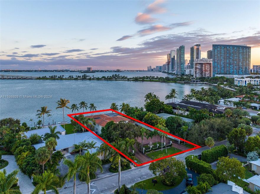 Development opportunity sold "as-is" land value. One-of-a-kind offering in the coveted gated community of Bay Point. SE facing TROPHY property on 100' of unobstructed wide bayfront, with deep water dockage and 360-degree panoramic views of the Miami skyline. Build your masterpiece in the most exclusive neighborhood in Miami just steps away from the beach, city, dining and shopping.