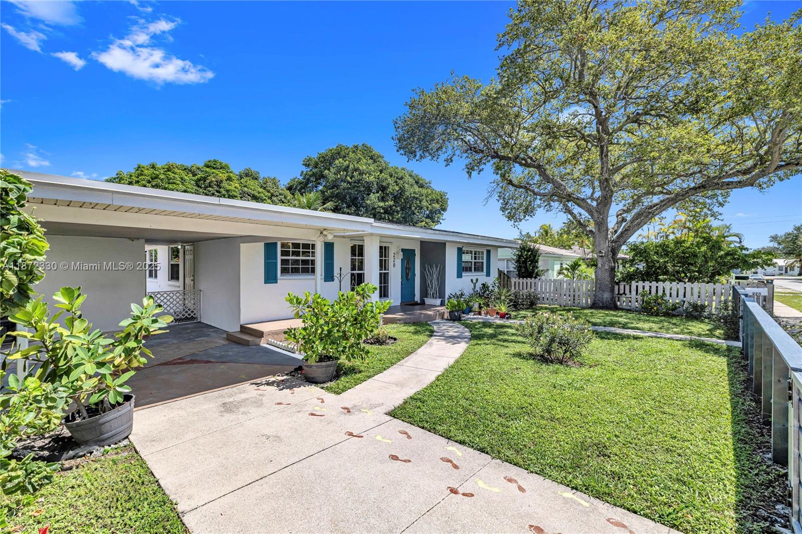 Pristine 3BR/2BA home on a spacious double lot in Dania Beach.
The property features a rare dual-kitchen layout, allowing for a private guest suite with its own bedroom, bath, and kitchen.
Solar panels with electric included, and a separate laundry room with washer and dryer adds convenience.
The fully fenced lot offers excellent privacy and plenty of outdoor space and parking.
Bright interiors and move-in ready condition combine with an ideal location just minutes from the beach, airport, shopping, dining, and major highways.
A unique rental offering comfort, versatility, and exceptional location.