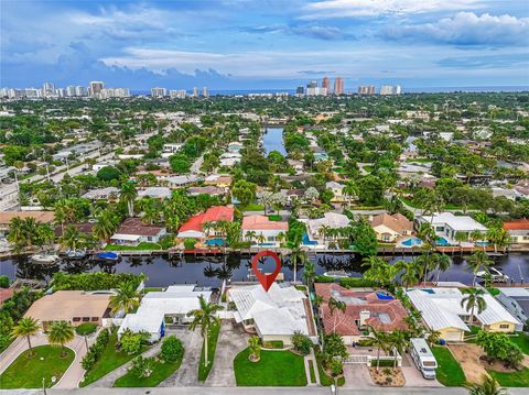 A home in Wilton Manors