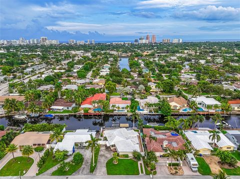 A home in Wilton Manors