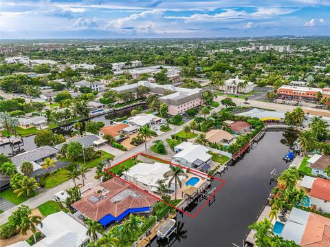 A home in Wilton Manors