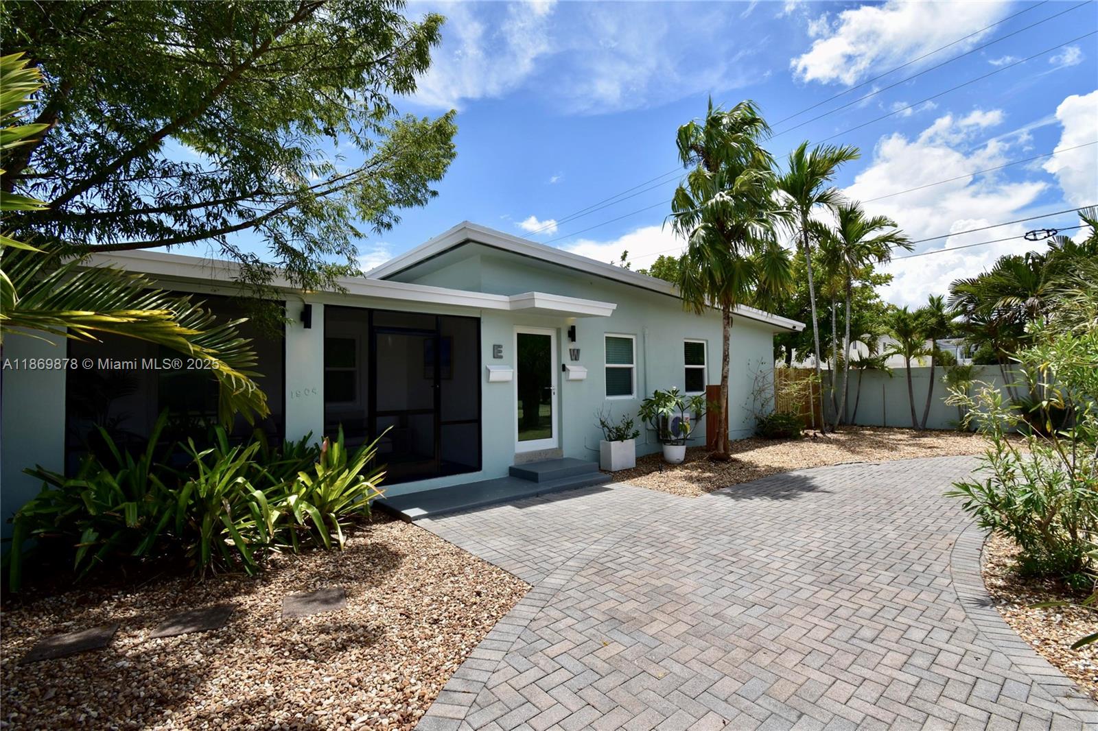 Beautiful Wilton Manors duplex in a quiet, private setting with excellent rental appeal. Both units are spacious, updated, and well maintained with private laundry and ample parking. One unit features a heated pool with a lush palm-lined backyard, while the other offers a paved yard shaded by trees. Easy to lease for investors or owner-occupants. Just minutes from Wilton Drive’s dining, shopping, and nightlife, close to the beach and top-rated schools. A rare gem that combines lifestyle, comfort, and strong rental demand in one of South Florida’s most desirable neighborhoods!