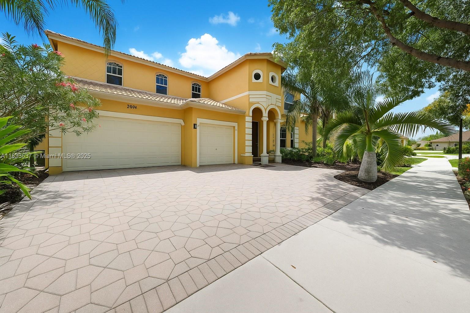 Rarely available 5BR/4BA waterfront pool home in Cutler Bay’s sought-after Cantamar community. Designed for modern living, this beautifully renovated 2-story residence spans 2,934 SF and features a light-filled living room with soaring ceilings, a designer-upgraded chef’s kitchen with stainless steel countertops, Gaggenau appliances, and sleek cabinetry, along with recently renovated bathrooms and custom finishes throughout. The spacious primary suite offers a spa-inspired bath, oversized walk-in closet, and private balcony with water views. Enjoy resort-style outdoor living with a pool, lush landscaping, and lakefront yard. One bedroom & full bath on the first floor. Oversized garage.. Minutes to top schools, marinas, and parks. An ideal blend of luxury, function, and location.