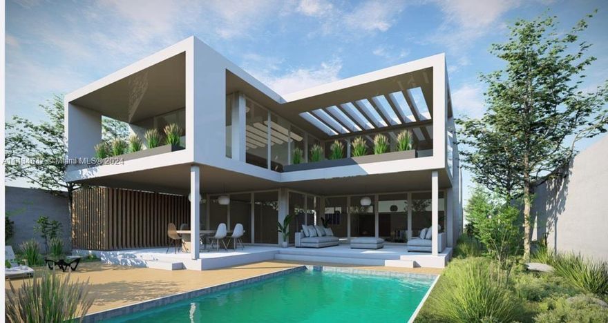 Rarely available boater's dream in Sunny Isles Beach. Atlantic Isle, a secluded island on the south end of Sunny Isles Beach within walking distance to the beach. The Homeowner Association has deed beach access across Collins Av. Build your dream home. Architectural plans available for a 5/5 modern, elegant home to enjoy and entertain.