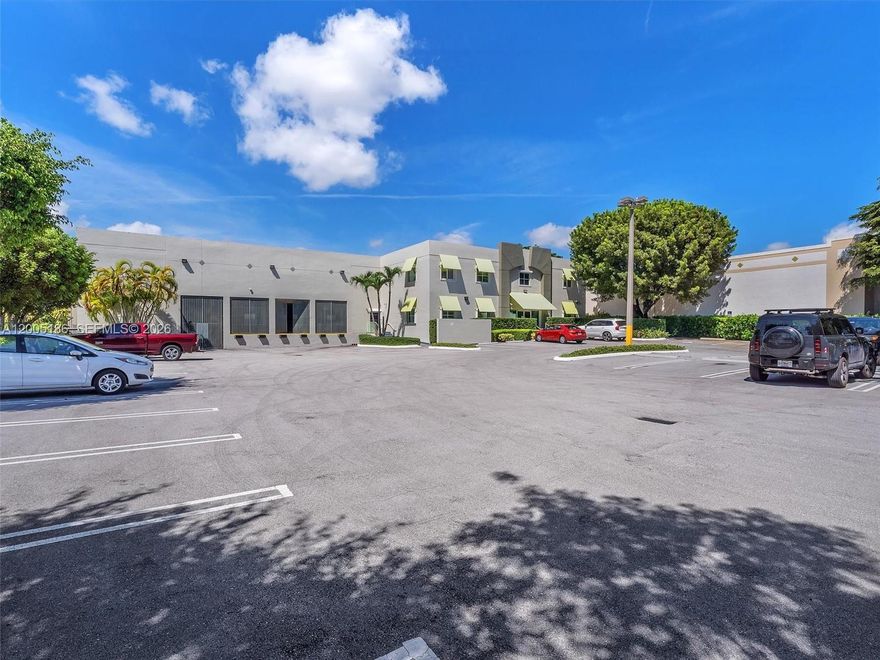 ~ 20,140 SF WAREHOUSE
~ 4,000 SF OFFICE
3 DOCK HIGH DOORS
1 RAMP
22' CEILING HEIGHT
5 RESTROOMS
3-PHASE POWER
1,000 GALLON GENERATOR
30 PARKING SPACES + 2 HANDICAP SPACES
CLOSE PROXIMITY TO PALMETTO EXPY & DOLPHIN EXPY