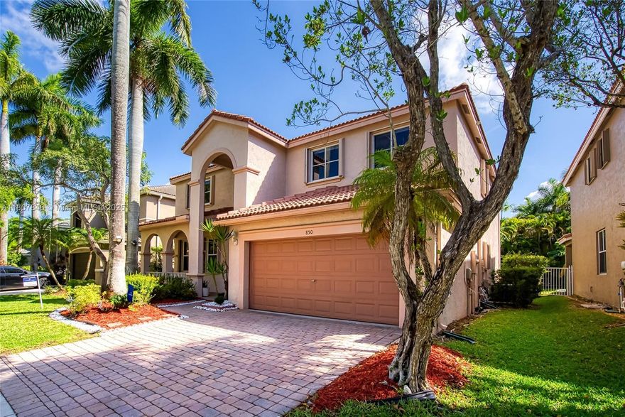 Impeccably maintained 5-bedroom, 4-bathroom residence located in the prestigious gated community of Savanna. This thoughtfully designed home features one of the community’s most desirable layouts, offering expansive living spaces filled with natural light. The fully upgraded kitchen is appointed with quartz countertops, a generous center island, and stainless steel appliances. All bathrooms have been tastefully renovated with premium finishes. Recent upgrades include two newer A/C units (installed in 2024 and 2025). Positioned within a resort-style community offering a clubhouse, pools, sports courts, and more, and zoned for Weston’s top-rated A-rated schools, this residence presents an exceptional opportunity at a highly competitive price point. First open house: 12–2 PM on 5/24.