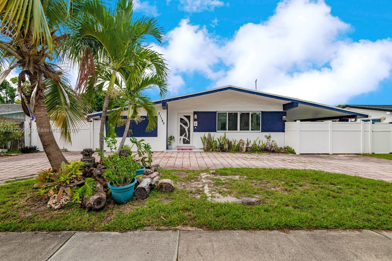 This well-maintained one-story home features 3 bedrooms plus a den converted into a 4th bedroom, and 2 full baths, set on a spacious 7,500 Sq.Ft. lot. Located adjacent to the highly desirable Highland Lakes community.
The open floor-plan offers seamless flow between the living room, dining room, family room, and kitchen, which boasts white granite countertops and stainless steel appliances.
Recent upgrades include a new roof, impact windows and doors, new AC, water heater, and solar panels for enhanced energy efficiency. A dedicated laundry room and storage shed add convenience.
Enjoy the prime location, walking distance to A-rated schools and Houses of Worship, and just minutes from Aventura Mall, beaches, shopping, and I-95.
Motivated seller, all offers welcome!