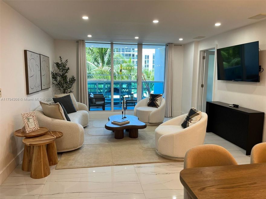 Experience the pinnacle of luxury living in this beautifully renovated and converted 3-bedroom, 2-bathroom condominium, ideally situated within the iconic Roney Palace and 1 Hotel. Enjoy views of the Intracoastal Waterway—perfect for a serene retreat or a savvy investment opportunity.
This condo offers flexible leasing options with a minimum 30-day rental period. Indulge in three oceanfront swimming pools with complimentary poolside service and direct beach access. Stay active at the oceanfront Anatomy gym and explore a culinary paradise with eight upscale dining venues on-site.
Don’t miss the chance to own a piece of South Beach luxury. Make this extraordinary residence your next home or income-generating getaway in SoBe.
