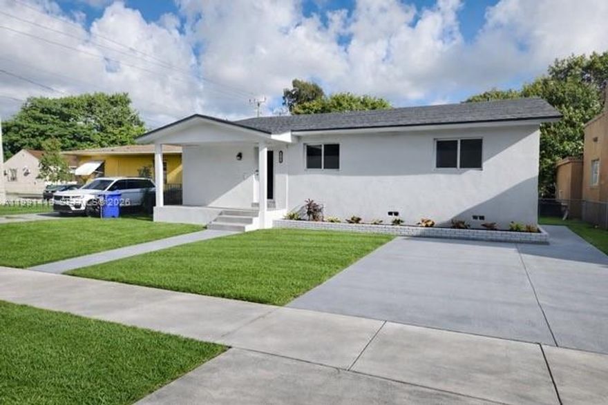 Completely upgraded 3-bedroom, 2-bathroom residence in Allapattah Square showcasing quality finishes throughout. This home features a modern kitchen, tastefully renovated bathrooms, and full impact windows and doors providing peace of mind and insurance savings. Prime central location near Downtown Miami, Wynwood, Miami International Airport, and major highways. Perfect for buyers seeking a move-in ready home with no detail overlooked.