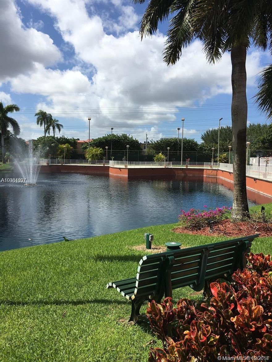 DORAL GARDENS II VERY WELL MAINTAINED COMMUNITY, REMODELED UNIT WITH TILE FLOORS, GRANITE COUNTER TOPS, STAINLESS STEEL APPLIANCES, FRESH PAINTED, AMAZING AMENITIES WITH SWIMMING POOL, TENNIS COURTS, PLAY GROUND AND MORE, PERFECT LOCATION VERY CLOSE TO MAJOR EXPRESSWAYS