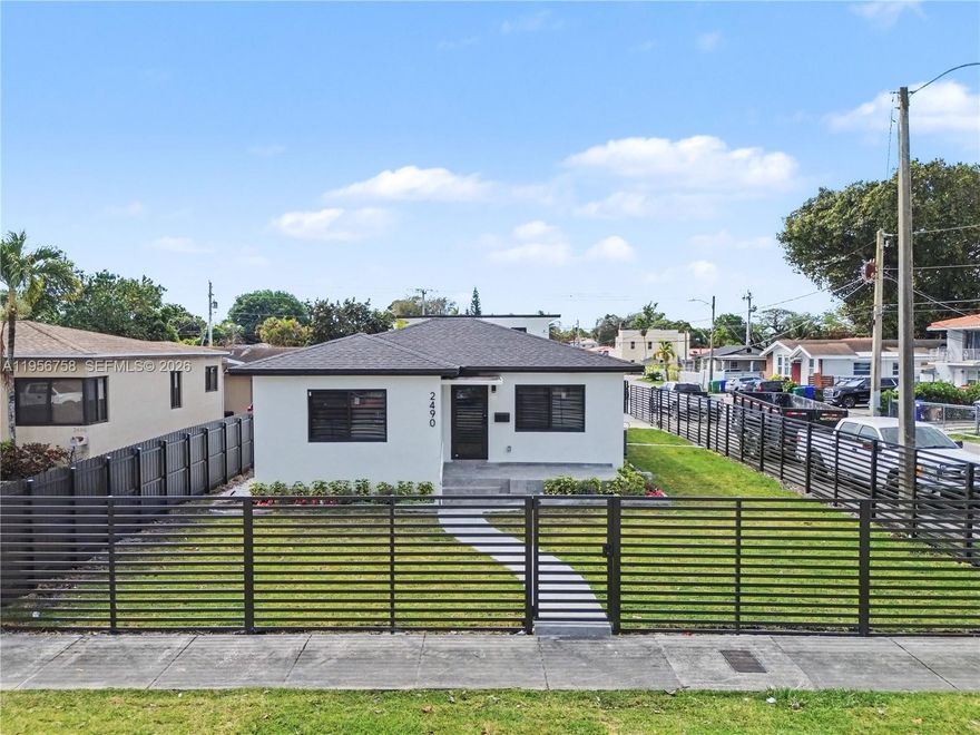 "SPECTACULAR AND UNPARALLELED" is the only way to describe this amazing high income-producing Triplex right in the middle of the area of Little Gables - Silver Bluff. This spacious Triplex features a spacious 4-bedrooms / 2-bathroom unit, a 2-bedrooms / 1 bathroom unit and a 1-bedroom / 1-bathroom unit each with its own private entrances. This stunning Triplex features a brand-new roof, impact windows and doors, new gorgeous floors in every unit, large spacious kitchens with brand-new stainless-steel appliances, modern style bathrooms and so much more. This pristine property is zoned for multi-family use (a one-story structure and a separate two-story structure included in the same folio) with excellent estimated income potential of between $10,000 - $12,000 a month.  Conveniently located just minutes away from Downtown, Coral Gables, Little Havana, Miami Internation Airport and most importantly all the amazing restaurants and shops Miami has to offer. Move-in-ready to rent all year around or for Airbnb, the is limitless!