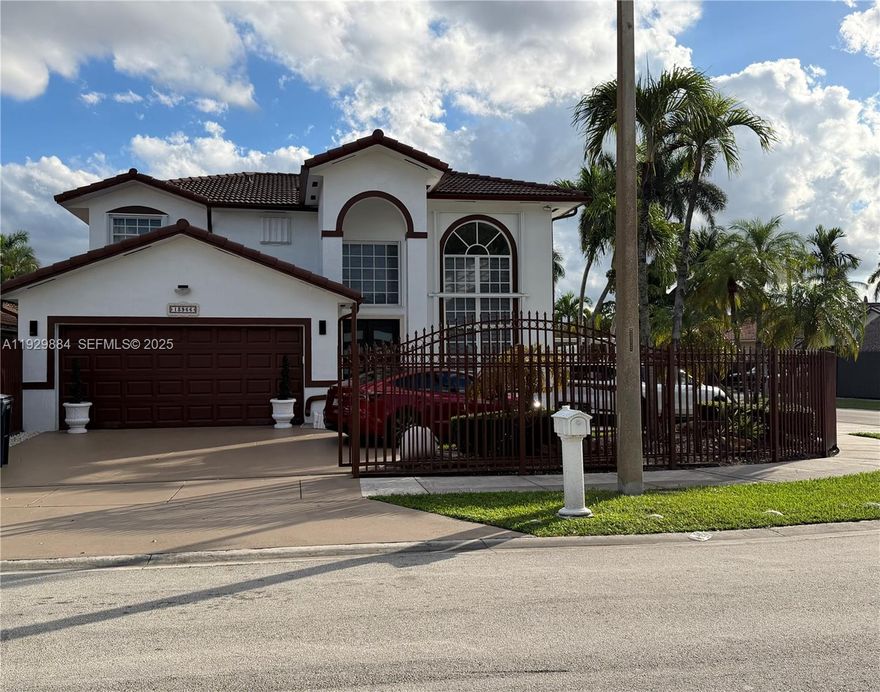 WELCOME TO YOUR DREAM HOME! THIS MAGNIFICENT PROPERTY FEATURES 5 BEDROOMS AND 3 BATHROOMS,A SPACIOUS OPEN KITCHEN,HIGH CEILINGS,AND PLENTY OF SPACE AND NATURAL LIGHT THROUGOUT. CREATE YOUR OWN OASIS IN THE BACKYARD WITH YOUR HEATED POOL AND GAZEBO. THE PROPERTY IS LOCATED ON A CORNER LOT AND IS COMPLETELY FENCED WITH METAL AND CONCRETE FENCING,ENJOY YOUR GARDEN AND FULLY PAVED DRIVEWAY,WITH AN ELECTRIC CAR CHARGER RIGHT OUT FRONT. SITUATED IN ONE OF THE CITY"S MOST DESIRABLE NEIGHBORHOODS,WITH EXCELLENT SCHOOLS AND SHOPS NEARBY. ADDITIONALLY THE HOUSE INCLUDES A SEPARATE 2-BEDROOMS 1-BATHROOM APARTMENT,GIVING THE OWNERS THE POSSIBILITY OF LIVING COMFORTABLY WHILE GENERATING UP TO 2,000 DOLLARS IN EXTRA MONTHLY INCOME. ALMOST ENTIRELY REMODELED AND METICULOUSLY MAINTAINED BY ITS OWNERS,THIS IS A UNIQUE OPPORTUNITY TO LIVE IN COMFORT AND STYLE.SCHEDULE YOUR SHOWING TODAY AND DON"T MISS OUT!.