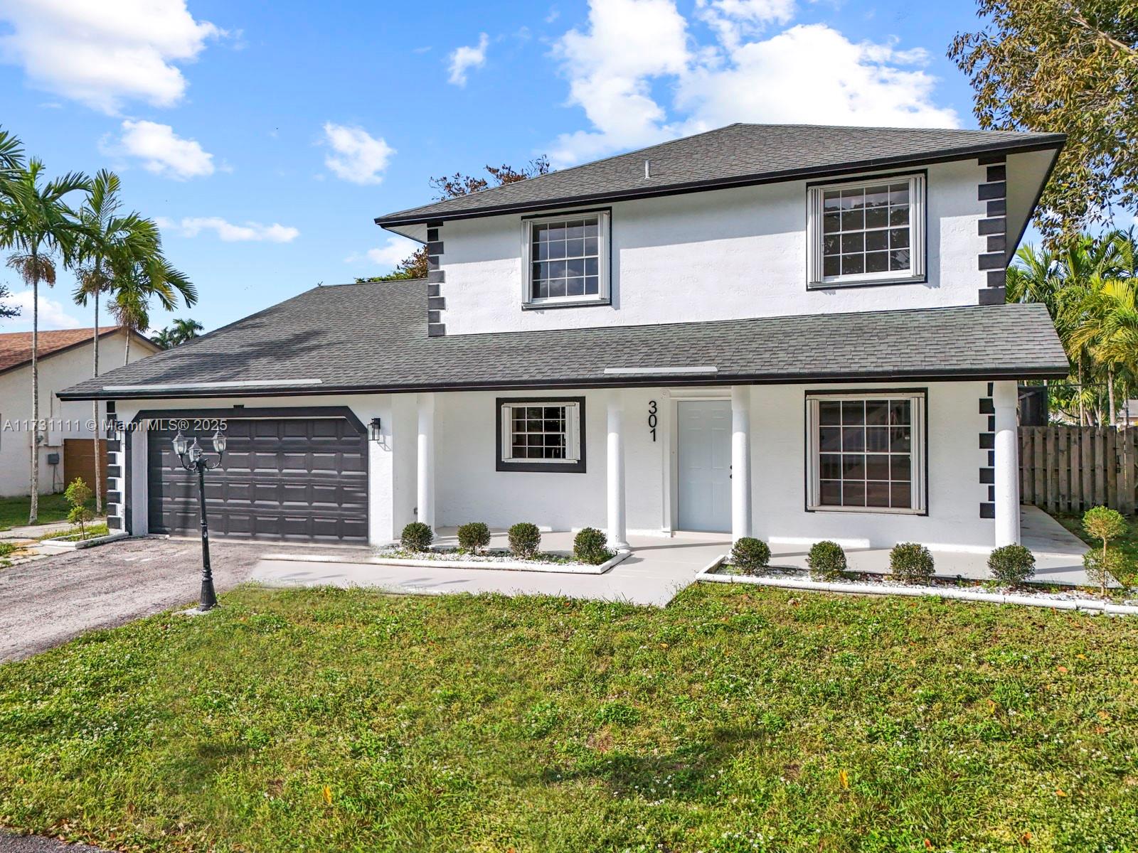 Welcome to this beautifully renovated two-story 4 bedrooms and 2.5 bathrooms residence nestled in the heart of Plantation. Boasting 2,546 square feet of luxury living space, this home features a fully renovated kitchen with quartz countertops, stainless steel appliances, custom cabinetry, and a large island perfect for entertaining. Completed with new tiles through out, LED lighting and elegantly remodeled bathrooms. Luxurious master suite with a walk-in closet and a en-suite master bathroom. Sparkling screened pool with a large back yard and a 2 Car Garage. Near Top-rated schools, including Nova Southeastern University and Florida Atlantic University. OPEN HOUSE this Saturday February 1st from 1:00 to 3:00 PM.
