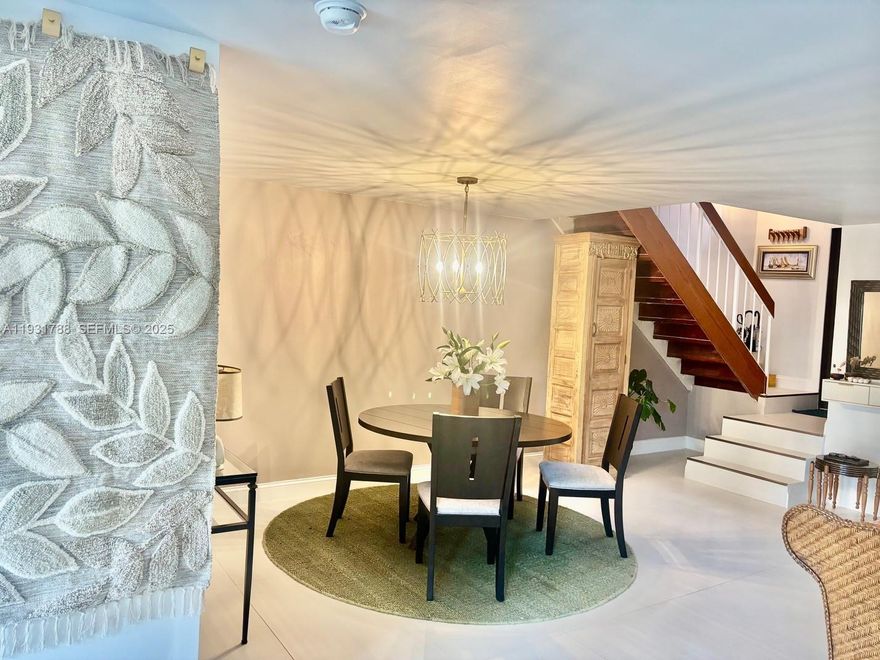 Welcome to this one of a kind cozy 2-story townhouse in the highly sought-after Chardonnay community. Discover the ideal blend of confort and convenience., This 2-bedroom, 2.5-bath townhome could be the perfect place to call home. The main level showcases an open great living/dinning room combo that  flows  into a well-appointed kitchen complete with stainless steel appliances  and  an eat in area. All with wonderful views to step outside to your own private patio, ideal for entertaining or simply unwinding after a long day.
 Upstairs you will find 2 bedrooms and 2 bathrooms. The master suite features a generous closet space and en suite bathroom for added comfort.
 Chardonnay community offers fantastic amenities, including tennis courts and a beautiful pool. centrally located just minutes from dinning, shopping, and major roads like Sunset Drive and great access to Florida Turnpike.

Note: This townhome is move-in ready with new roof installed in March 2021, water heater and electric panel from January 2024 air conditioning and air ducts from April 2024.

Showings for the moment will be held on Saturdays only from 11 to 1Pm please use show assist to book appointment. You can also call or text listing agent.