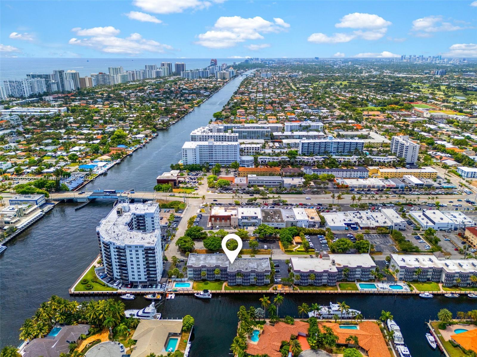 Spacious 2/2 condo in Fort Lauderdale's Heritage Landings. From the moment you walk into the door, enjoy incredible water views of the intracoastal! Condo features 1300 Sf of Spacious living area with large bedrooms and plenty of closet space.Hurricane impact windows & doors. Community offers private dockage with ocean access with no fixed bridges, perfect for boaters! Amenities include community pools, three BBQ areas, kayak storage, and a private residents park. One assigned parking space, additional parking available. Prime location minutes to Lauderdale by the Sea’s beach, dining, nightlife, shopping and much more. Call today for a private showing!