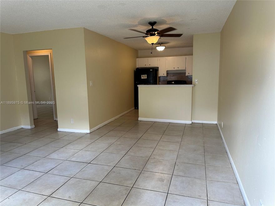2 Bedroom 1 bathroom apartment close to shops, stores and major roads and highways (Florida Turnpike). Ready for move in November 1st. Unit is equipped with central AC and assign parking on the property. Water is included.